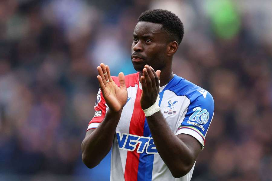 Guehi após partida do Crystal Palace contra o Everton