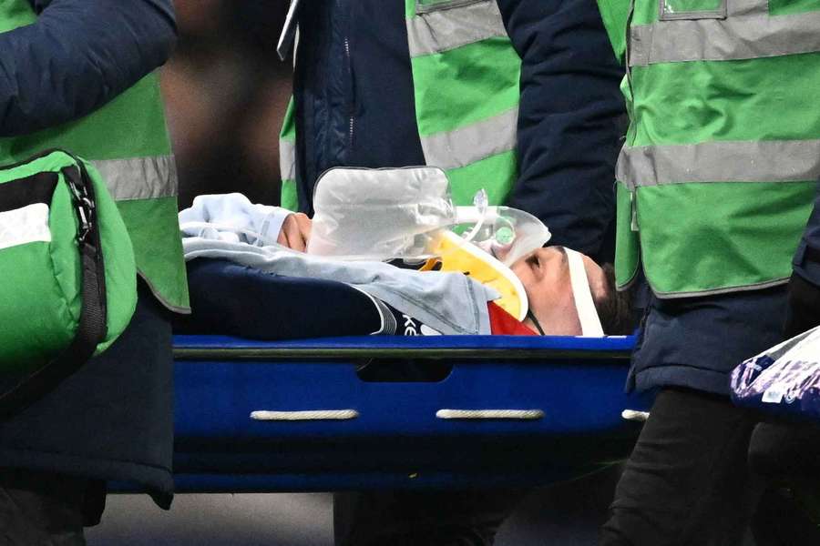 Rodrigo Bentancur was stretchered off in midweek