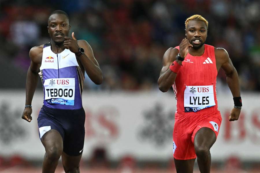 Tebogo up against Lyles