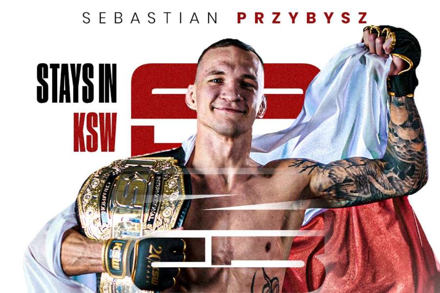 Sebastian Przybysz podpisał nowy kontrakt z organizacją KSW