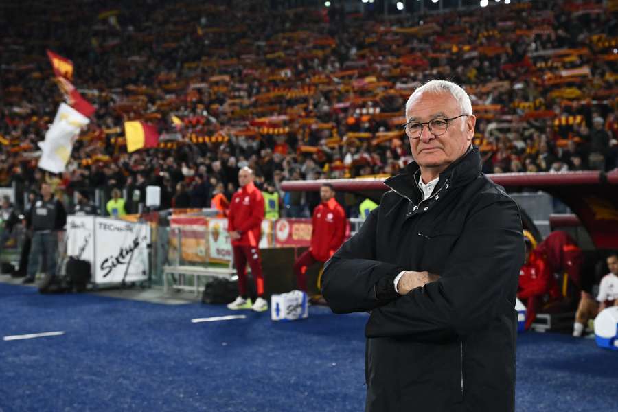 Claudio Ranieri, treinador da Roma