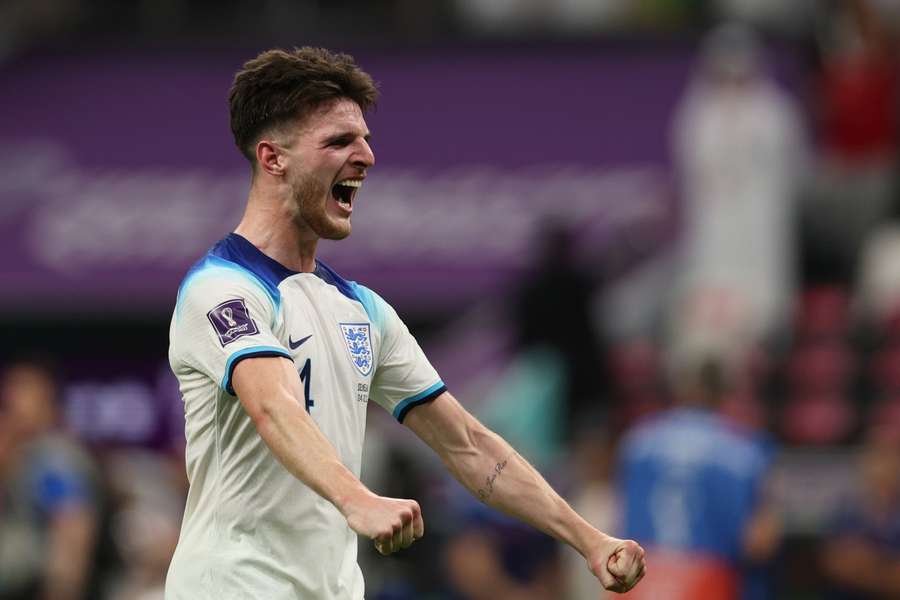 Declan Rice was viermaal basisspelers op het WK in Qatar