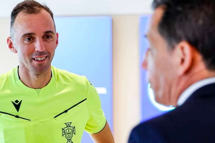 João Pinheiro com Pedro Proença