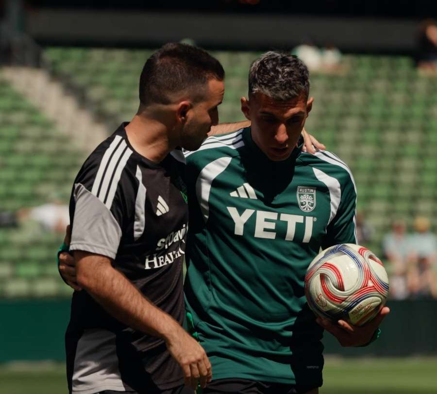 Albert Ballesteros con el Austin Albert Ballesteros con el Austin