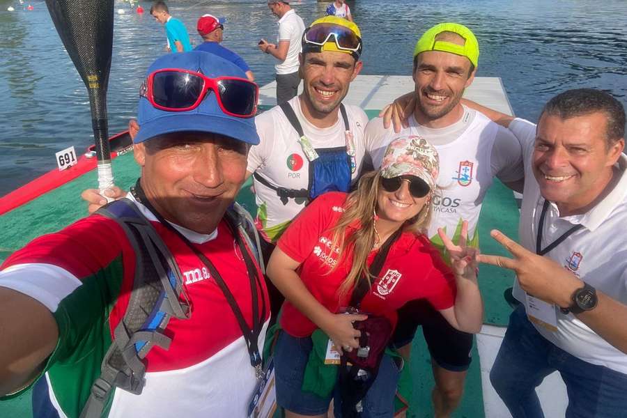 José Ramalho e Fernando Pimenta campeões do mundo na Croácia