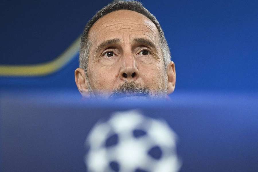 L'entraîneur de Monaco, Adi Hütter, a assuré que ses joueurs seraient "des guerriers", mardi soir à Lisbonne.