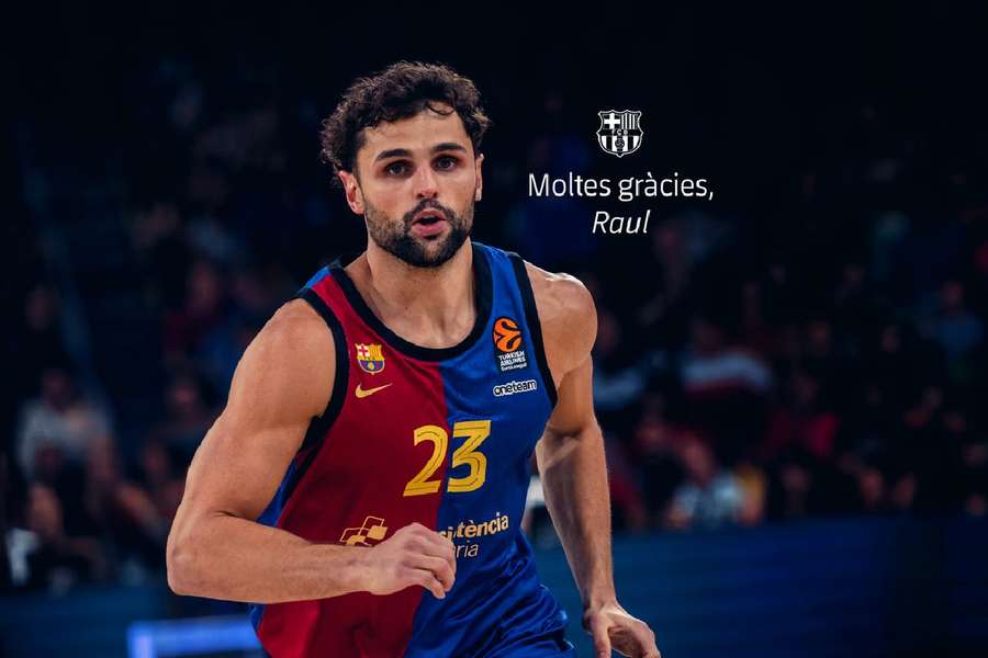 Raul Neto no continuará en el Barcelona Raul Neto no continuará en el Barcelona