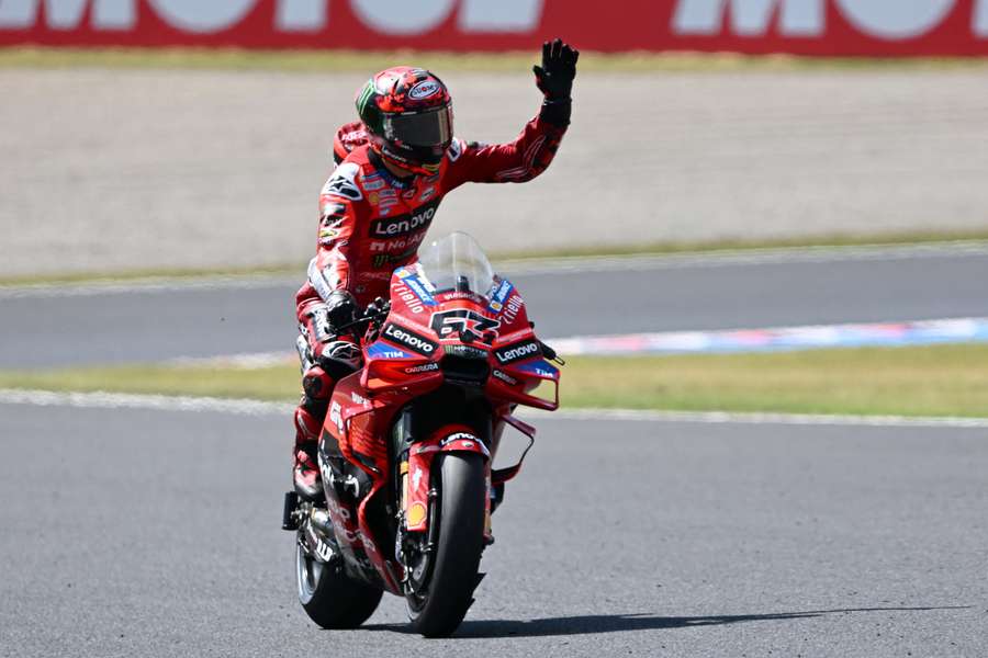 Bagnaia à Motegi.