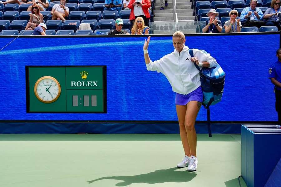 Pliskova se despediu dos torneios no US Open em 2024 Pliskova se despediu dos torneios no US Open em 2024