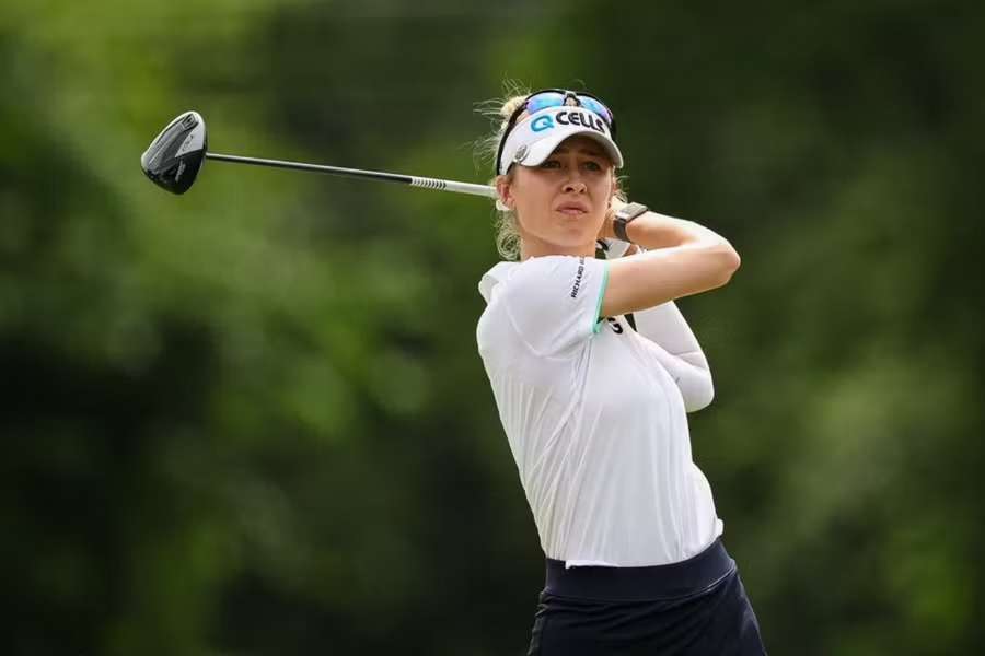 Nelly Korda durante el Campeonato PGA Femenino de KPMG