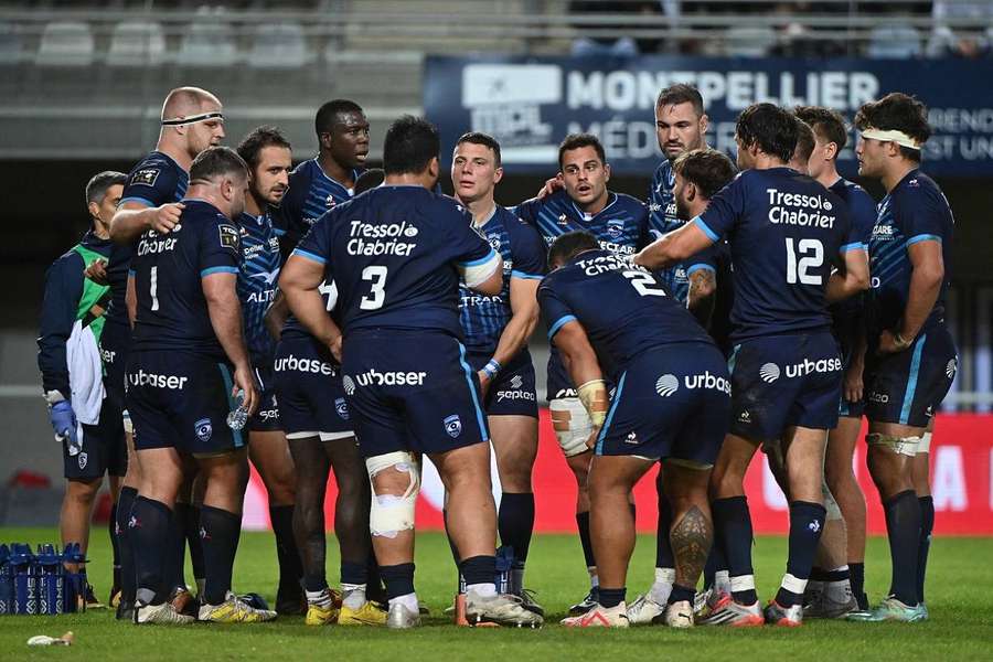 Montpellier lors du match face à Clermont.