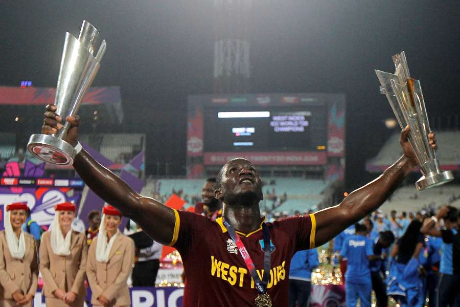Sammy captained West Indies to two T20 World Cup titles