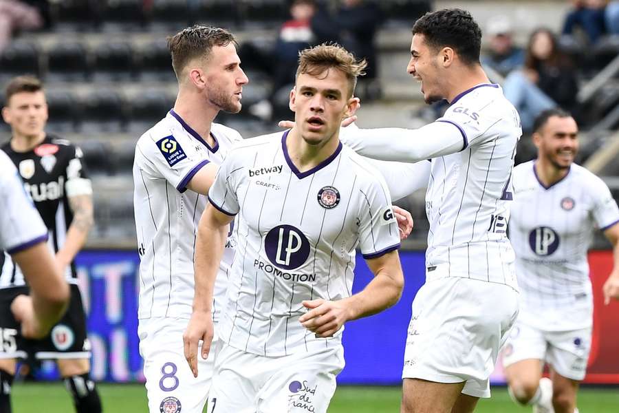 Thijs Dallinga is één van de vijf spelers van Toulouse met een Nederlands paspoort