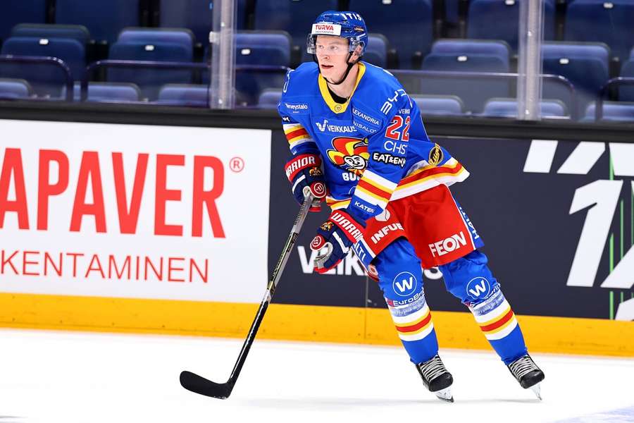 Alexander Forslund scored two and assisted one for Jokerit