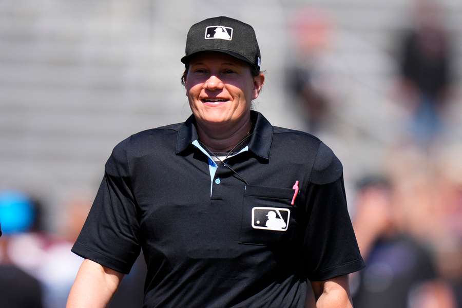 Jen Pawol will be the home plate umpire on Sunday