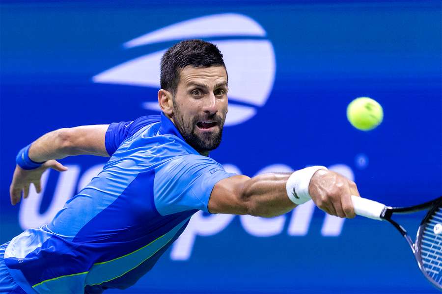 Für Novak Djokovic zählt bei den US Open nur der Titel.