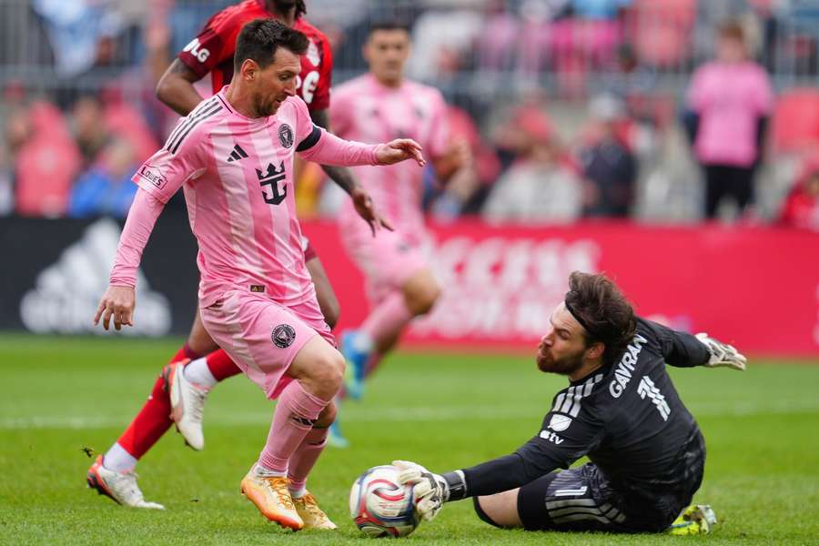 Lionel Messi fez um golo e duas assistências contra o Toronto FC