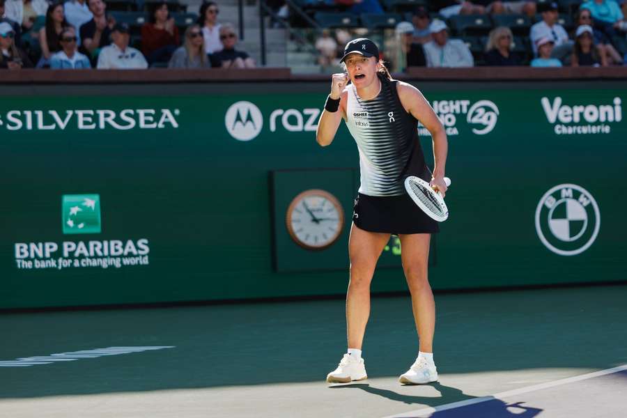 Taką Świątek można oglądać godzinami, zrewanżowała się Sakkari za Dohę