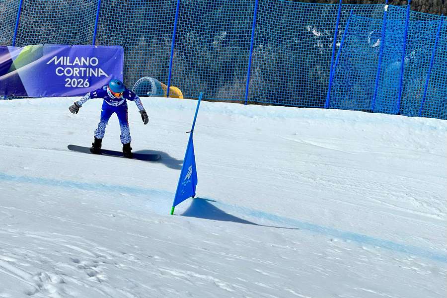 Diogo Carmona terminou na 18.ª posição a prova de banked slalom SB-LL2 