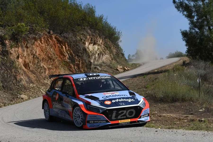 Meeke em ação Meeke em ação