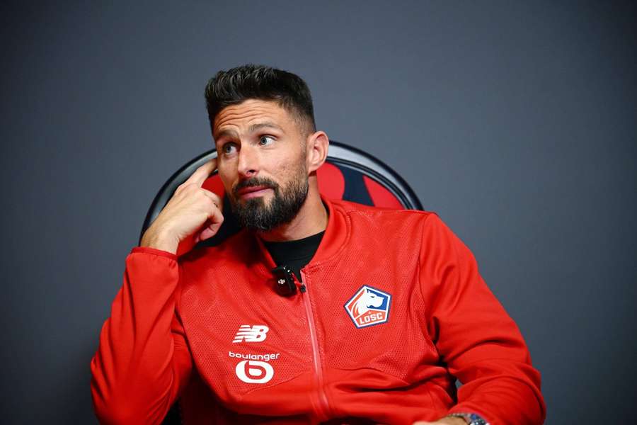 Olivier Giroud joacă în prezent la Lille Olivier Giroud joacă în prezent la Lille