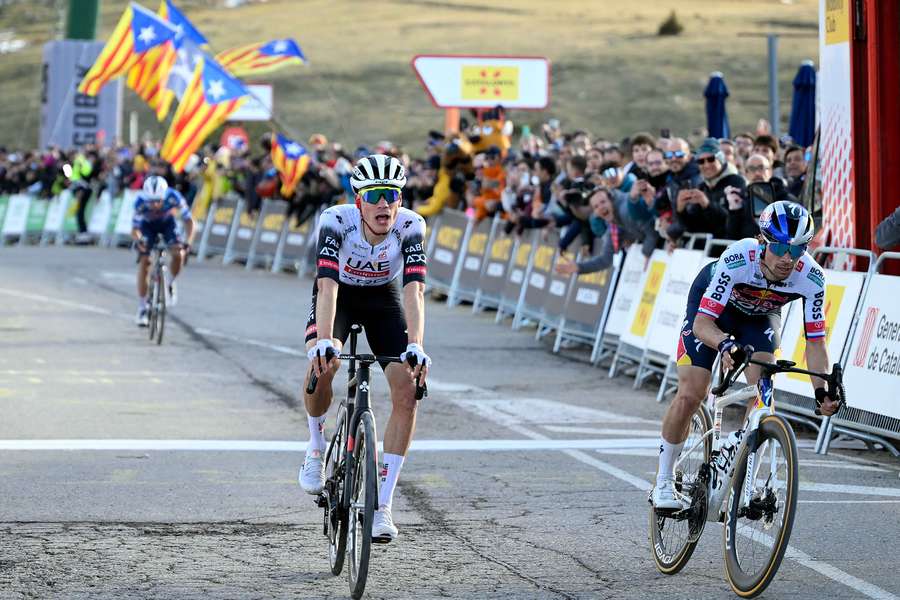 Aysuo et Roglic ce mercredi.