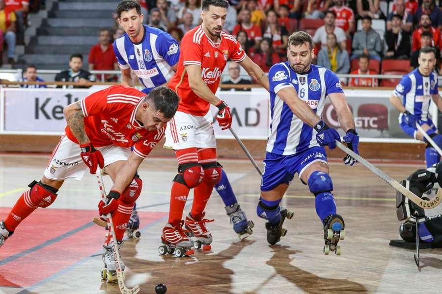 Benfica controlou a partida e empatou a final