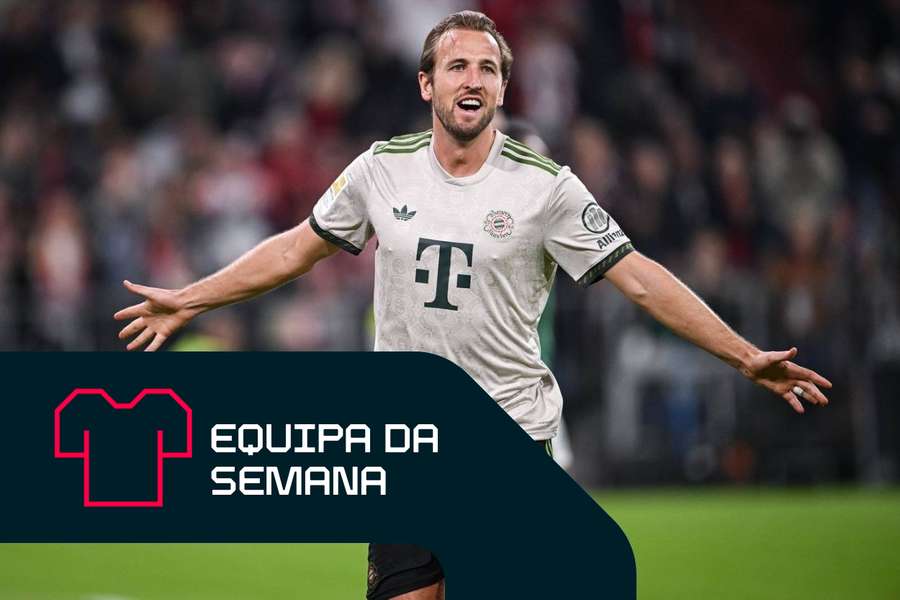 Harry Kane está em grande forma no Bayern de Munique