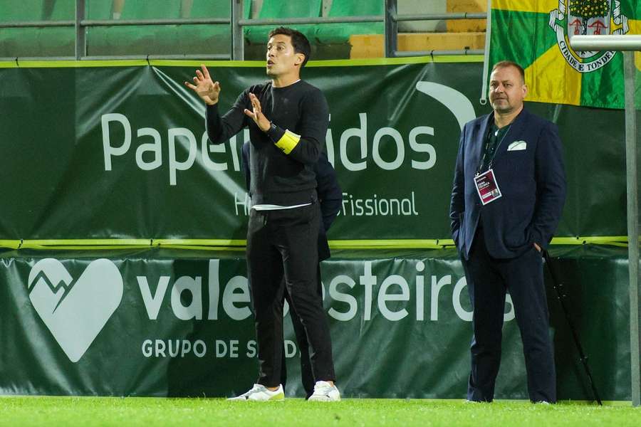 Luís Pinto, treinador do Tondela