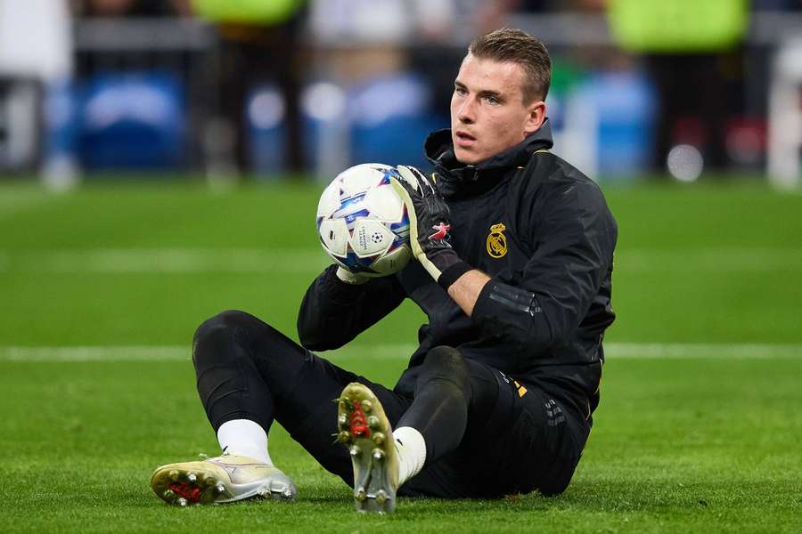 Ancelotti hat Gefallen an Andriy Lunin gefunden.