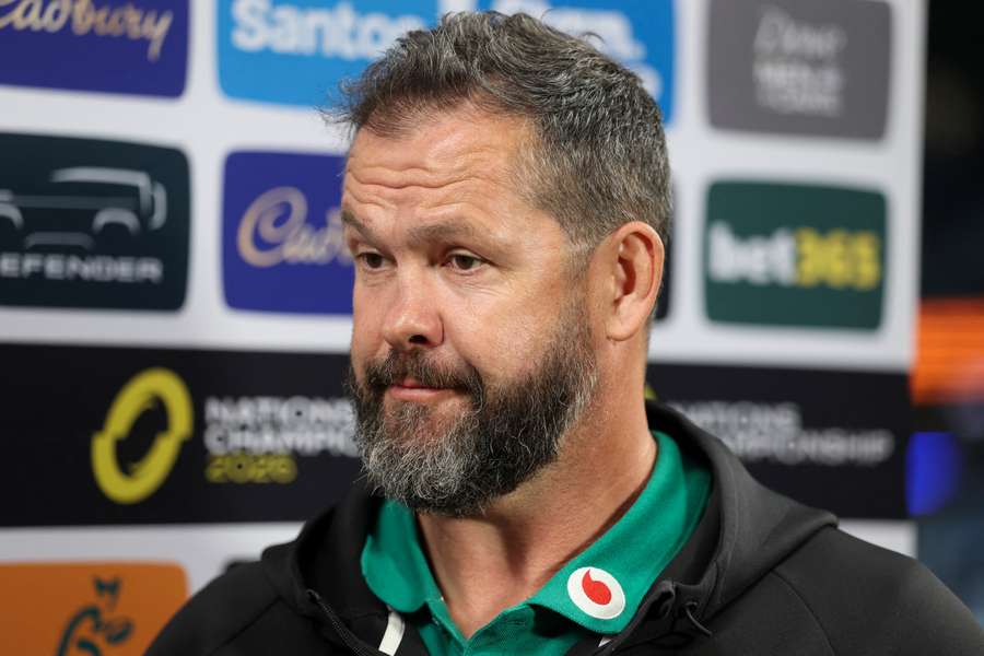 Ireland head coach Andy Farrell.