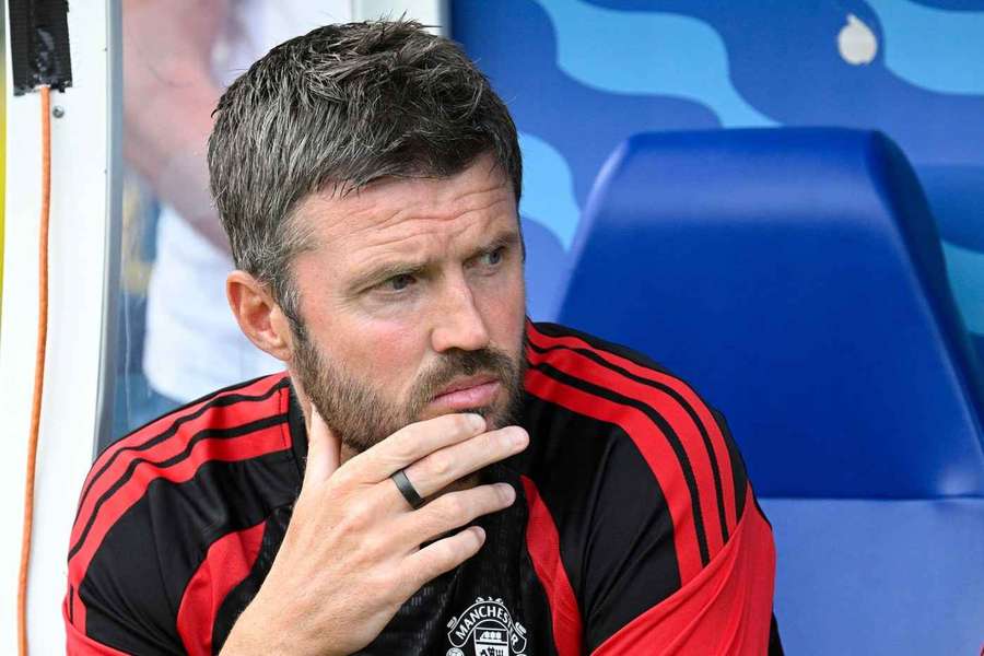 Manchester United manager Michael Carrick. Manchester United manager Michael Carrick.