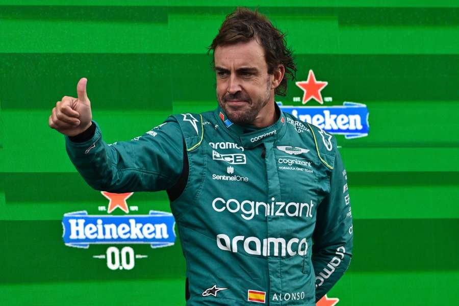 Fernando Alonso, en Holanda 