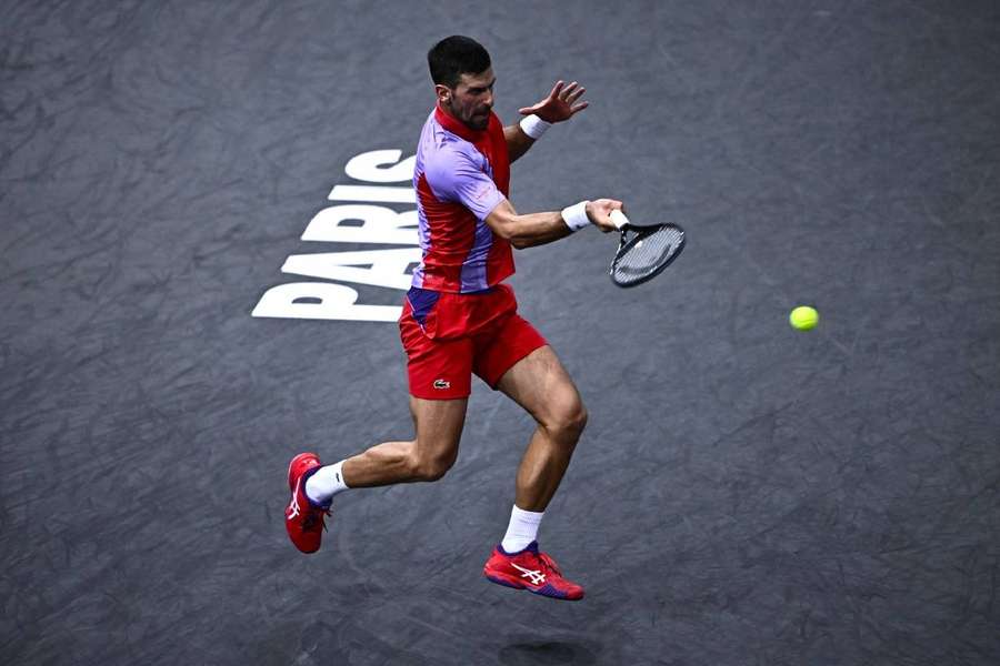 Novak Djokovic não se deixou surpreender