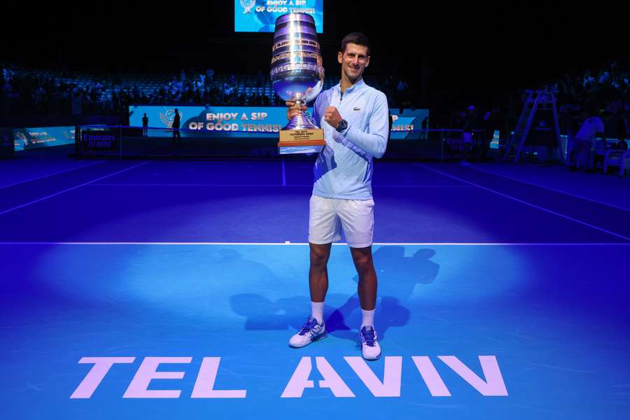 Djokovic culmina una gran semana llevándose el ATP 250 de Tel Aviv.