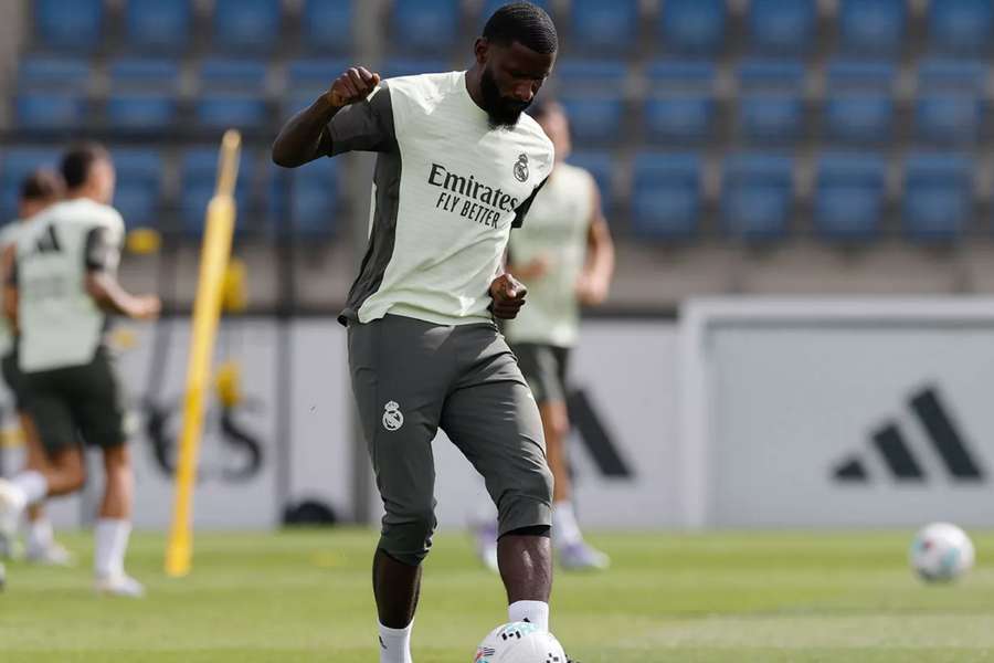 Rüdiger, baja ante la Real Sociedad por lesión muscular