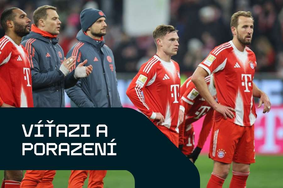 Hráči Bayernu nečakane padli doma s Augsburgom.