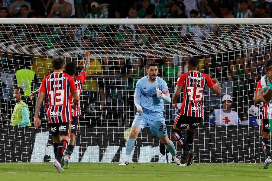 Tablas en el encuentro entre Atlético Nacional y Sao Paulo