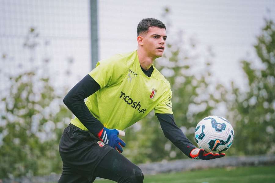 João Carvalho, guarda-redes da equipa B do SC Braga