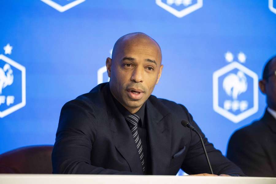 Thierry Henry, numit săptămâna trecută selecționer al echipei de tineret U-21 a Franței