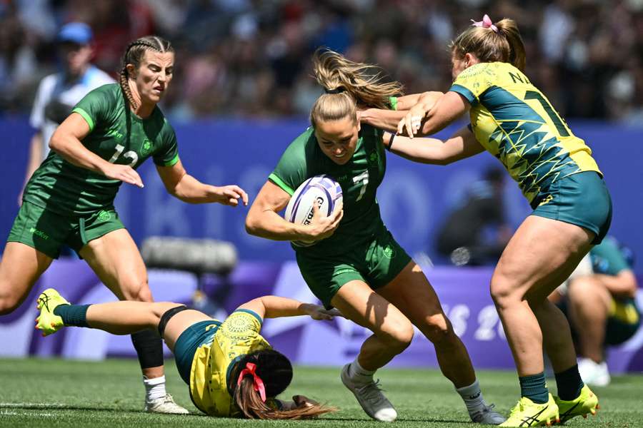 Ireland were outclassed by Australia