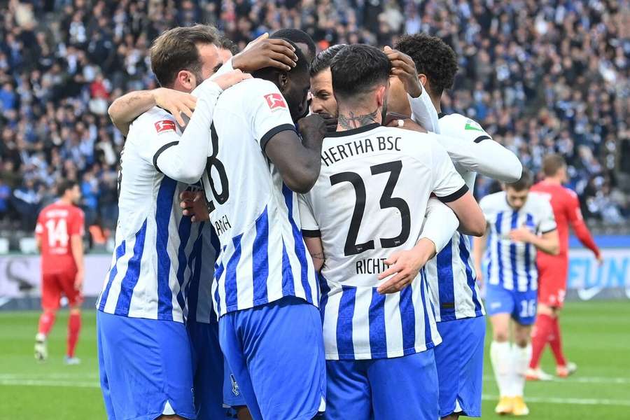 Die Hertha belohnte sich für eine gute Leistung