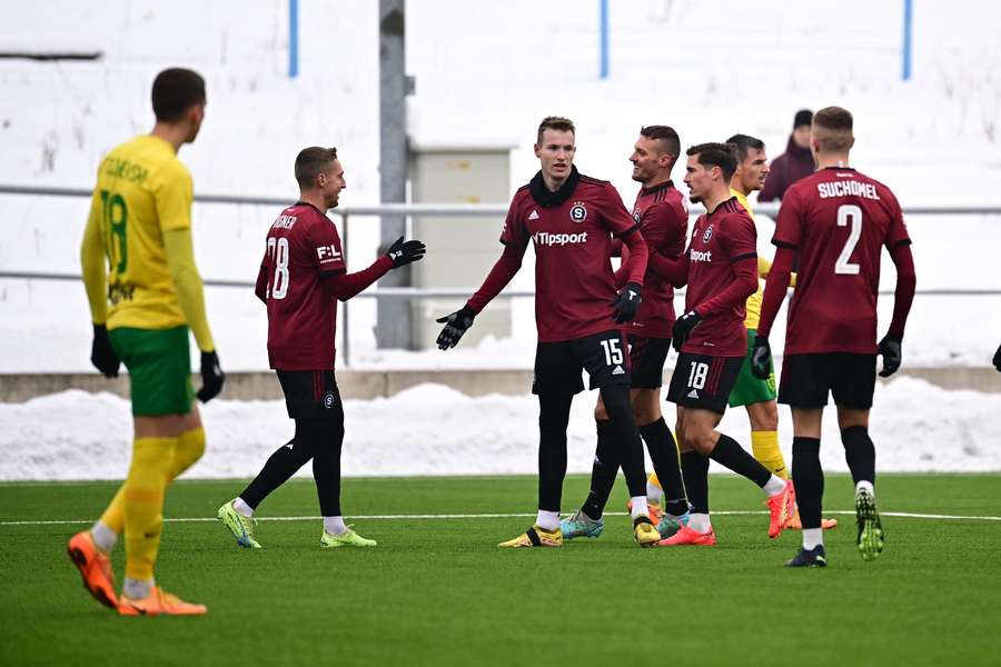 Sparta na úvod zimní přípravy porazila Žilinu 3:1, Priske naznačil posily