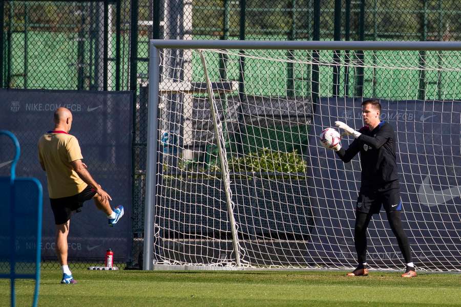 Szczęsny nie zadebiutuje w niedzielę w barwach Barcelony. "Jest w bardzo dobrej formie"