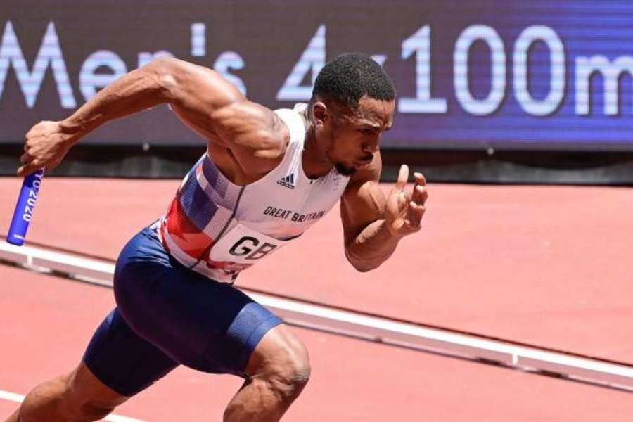 El velocista CJ Ujah, medallista en Tokio