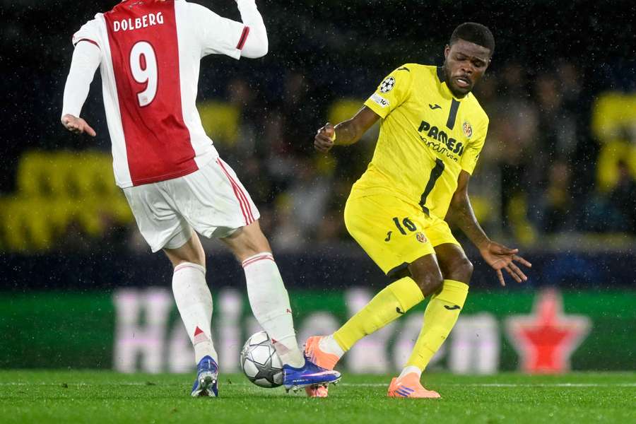 Thomas Partey não tem conseguido ter impacto no Villarreal