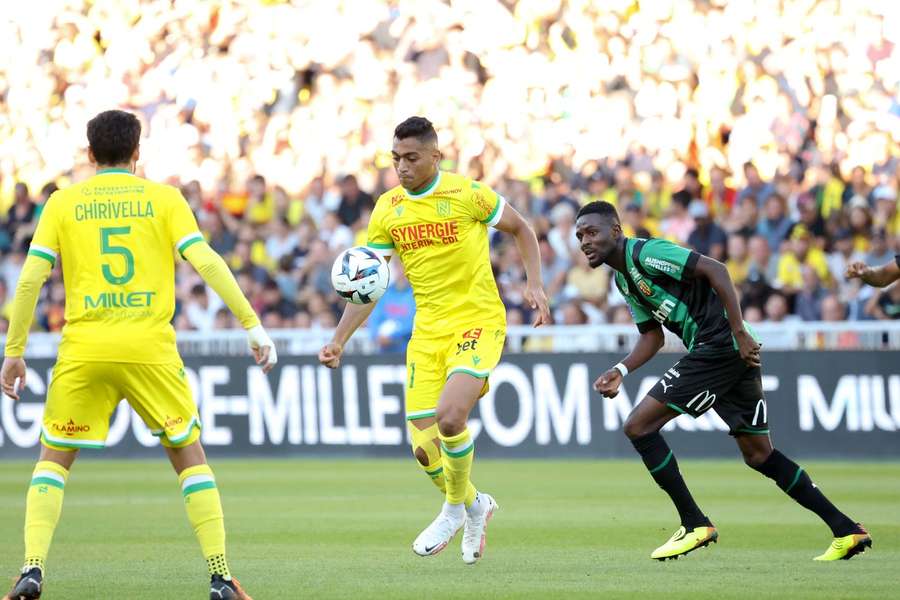 Abdul Samed au marquage face à Nantes.