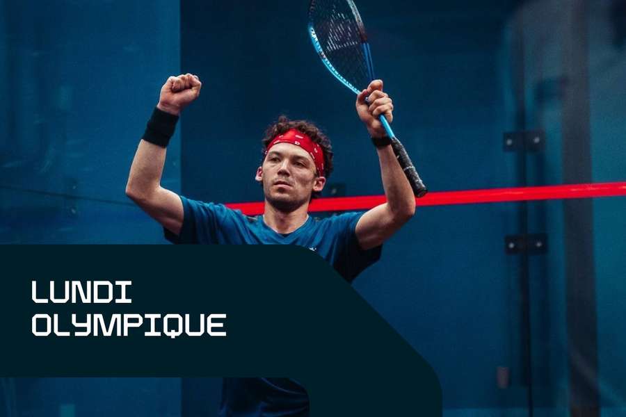 Victor Crouin en route pour les Jeux.