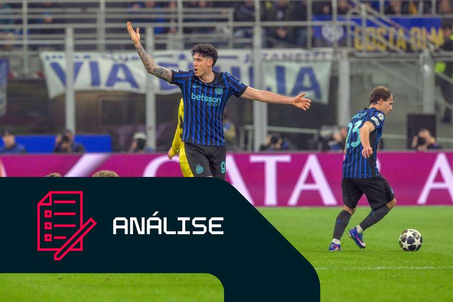 Alessandro Bastoni durante o jogo frente ao Bodo/Glimt 