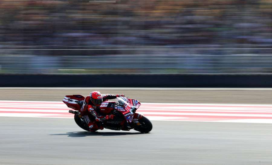 Marquez durante il gp d'Indonesia Marquez durante il gp d'Indonesia